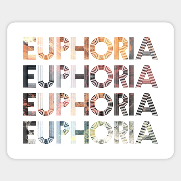 euphoria Sticker by Young at heart